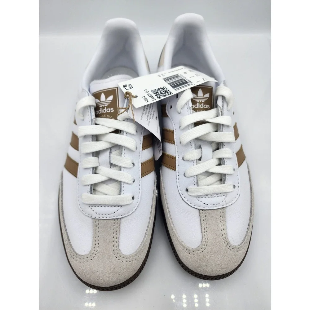 Adidas Samba OG White Cardboard Gum Lifestyle Shoes JR0912 Mens 5.5 Womens 6.5